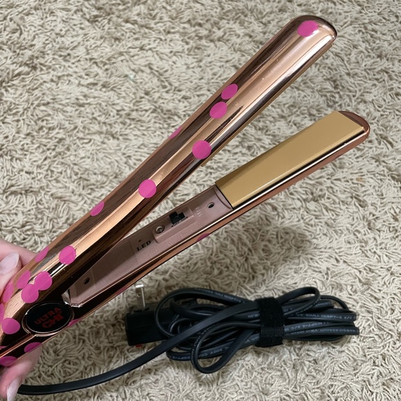 Styling Tools Ultra Chi Flat Iron Pink Ultra Chi Ceramic Rose Gold